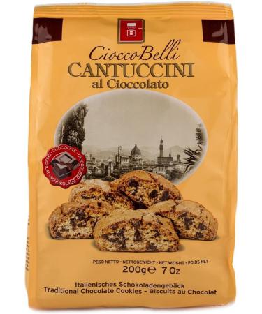Chocolate Cantuccini Biscotti (200g Pack of 2) | Gourmet Artisan Biscuits From Tuscany - Buy Online on GoSupps.com