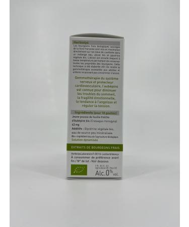 Organic Bud Macerate | Alcohol Free | Gemmotherapy | 30ml | Herbiolys (Hawthorn) - Buy Online on GoSupps.com