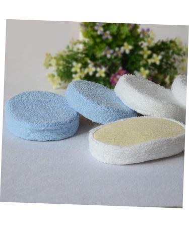 Healeved 2pcs Body Towels Silicone Face Scrubber - Shower Brush for Exfoliating, Bath Scrubbers for Body - White - Buy Online on GoSupps.com