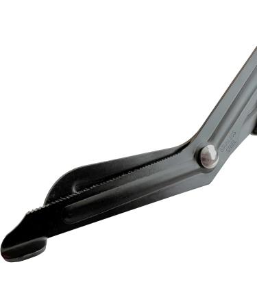 200x Knee-Bent First Aid Scissors - 18.5 cm Lister Rescue Scissors - Black Matt Bandage Scissors for Medical Use - International Shipping - Buy Online on GoSupps.com