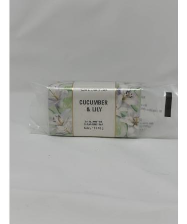 Cucumber & Lily Shea Butter Cleansing Bar 5 oz/ 141.75 g