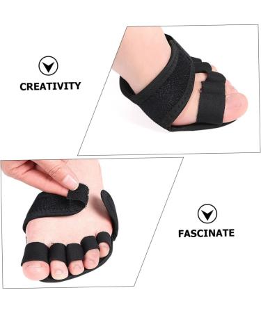 Buy GLEAVI 4 Pairs Five Finger Half Socks - Anti-Wear Summer Toe Topper Socks for Women | Perfect for High Heels & Comfort - Buy Online on GoSupps.com
