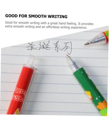 Lurrose Promotional Products 20pcs Xmas Stationery Christmas Taking Plastic Random Writing Prize Style Portable Pens Themed - Buy Online on GoSupps.com