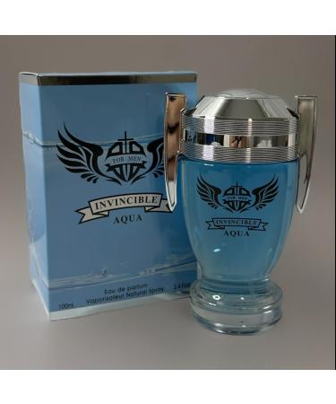 Invincible Aqua Men's Eau de Parfum Natural Spray 3.4 fl oz Blue - Buy Online on GoSupps.com