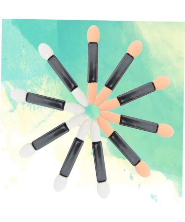 Mikinona Double Ended Makeup Brush 50pcs Beauty Sponge Eye Shadow Applicator Double Sided Cosmetics Eye Shadow Brush Miss Mix - Buy Online on GoSupps.com