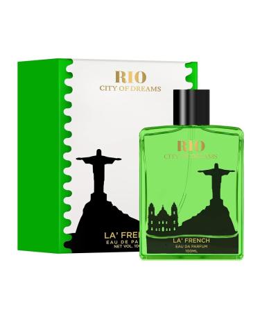 HU Rio Eau de Parfum - 100ml Unisex Perfume for Men and Women | Intense Long Lasting Perfume | Fresh Spicy Aqua Notes | Premium Fragrance Scent EDP | Best Gift Perfume for Man and Woman