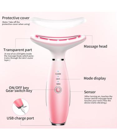 3 in 1 Portable Face Neck Beauty Device - Skin Care Massager Tool for Glowing Skin - Buy Online on GoSupps.com