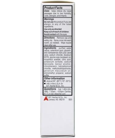 AYR Saline Nasal Gel Spray 0.75oz - Ascher B.F. and Company Inc - Buy Online on GoSupps.com