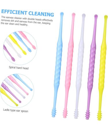 MOLUCKFU 20pcs Ear Wax Removal Tool Spiral Ear Cleaners Double-Ended Picks Compact Lightweight for Travel - Buy Online on GoSupps.com