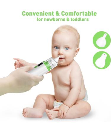 YOOKO Electric Baby Nasal Aspirator - Adjustable Suction - USB Rechargeable - Nose Cleaner for Newborns and Toddlers - Buy Online on GoSupps.com