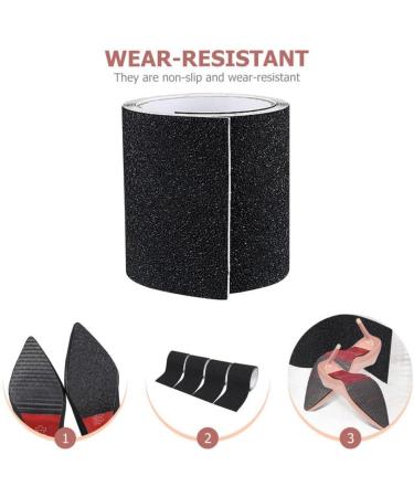 HOMSFOU Sole Protector Clear - Anti-Slip High-Heel Shoe Bottom Protectors | 10x200cm Sole Protectors for Heels - Buy Online on GoSupps.com