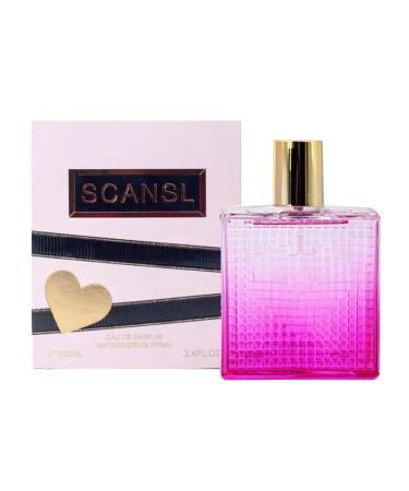 Scansl Women Perfume 100ml Eau De Parfum Vaporisateur Spray - Long Lasting Raspberry Peony Praline