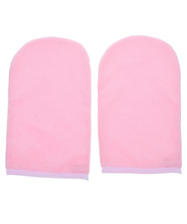 Healeved 1 Pair of Paraffin Wax Gloves Moisturizing Gloves Gel Spa Hydrating Gloves Aloe Lotion Gloves for Repairing Dry Cracked Aging Hands