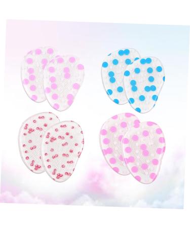 FRCOLOR Gel Half Insoles - 4 Pairs of Cushioned Inserts for Heels Metatarsal Comfort Pads for Women - Ideal for Pointed Shoes - Buy Online on GoSupps.com