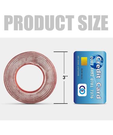 VERSAF Double Sided Tape Heavy Duty - 1/2 10'Â Acrylic Strong Adhesive Removable Double Sided Mounting Tape Clear for Carpet Fix/Home Office Wall/DIY Crafts/Poster/LED Lights/Car Glass Decor - Buy Online on GoSupps.com