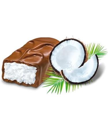 BOUNTY - Mini Chocolate Coconut Bars - 7 Mini Bars - 227g Pack - Buy Online on GoSupps.com