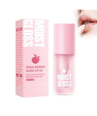 huile pour les l vres 4.5g Huile pour les l vres la p che Soulage la s cheresse et apporte un soin nourrissant Lipsticks