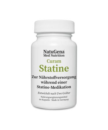Nautgena curamstatine/to accompany statine medication/with bioactive vitamins and patented K2 recipe/60 capsules (30-day pack)
