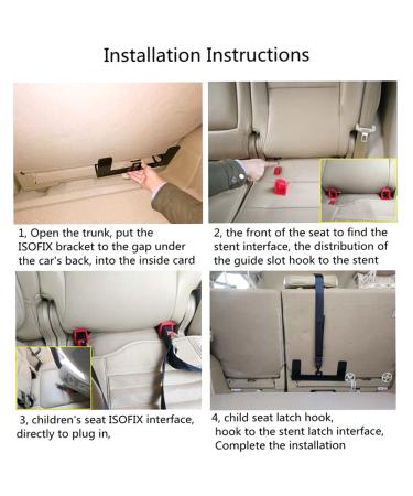 Mulcort Universal ISOFIX Basic Adapter | Secure Car Seat Anchorage Kit for ISOFIX Belts | International Shipping Available - Buy Online on GoSupps.com