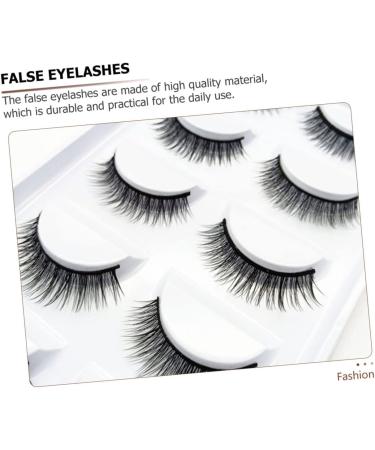 minkissy 10 Pairs Fake Eyelashes Woman Big Eye Eyelash Reusable Eyelashes False Eyelashes for Beginners Cosplay Accessories Natural Makeup False Eyelashes Artificial Miss Chemical Fiber - Buy Online on GoSupps.com