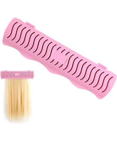 Hair Extensions Hanger Hair Extension Stand for Wall | Lightweight Wig Holder Hair Rack for Styling Coloring Blow Tape Weft Clip in Halo Extensions Pink - Buy Online on GoSupps.com