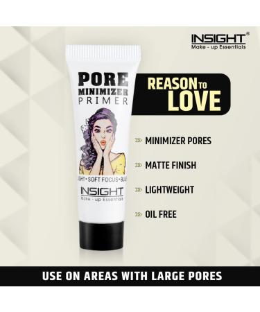 Pore Mnimizer Primer |Primer For Face Makeup | Pores and Fine lines minimizer | Hydrating and moisturising | Infused with Aloe Vera | Silk Matte Finish (10 ml) - Buy Online on GoSupps.com