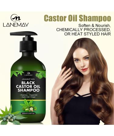 Jamaican Black Castor Oil Shampoo & Conditioner Set for Thinning Hair | Hair Thickening & Regrowth | Moisturizing Duo for Healthy Hair (2pc - Buy Online on GoSupps.com