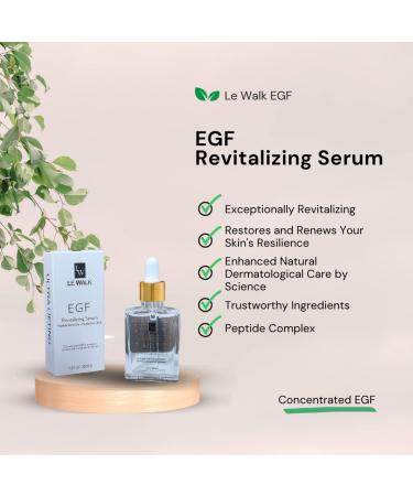 EGF Exceptionally Revitalizing Serum | 20 000PPM Peptide Complex | Rejuvenating Home Care | International Shipping Available - Buy Online on GoSupps.com