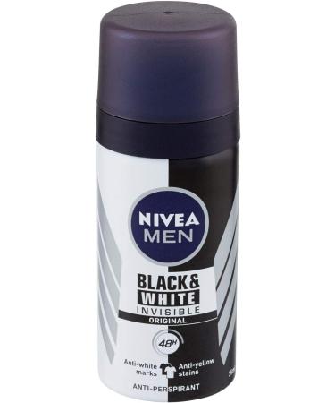 Invisible Deodorant Black & White For Men 48 H 35 ml - Buy Online on GoSupps.com