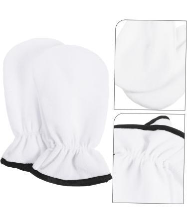 Ipetboom 2 Pairs Maintenance Essential Oil Gloves Heated Glives Paraffin Hand Mittens Heating Gloves Moisturizing Gloves Paraffin Wax Bags Hot Wax White Hair Accessories Cosmetic Polyester - Buy Online on GoSupps.com