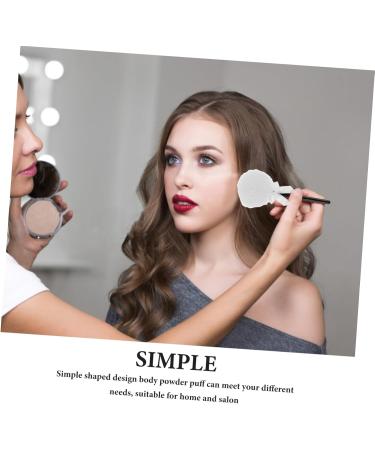 Beaupretty Makeup Puff Powder Powder Puff Compact Powder Puff Powders Puff Powder Makeup Tools Small Powder Puff Kid Puff Body Powder Puff Round Powder Puff White Plush - Buy Online on GoSupps.com