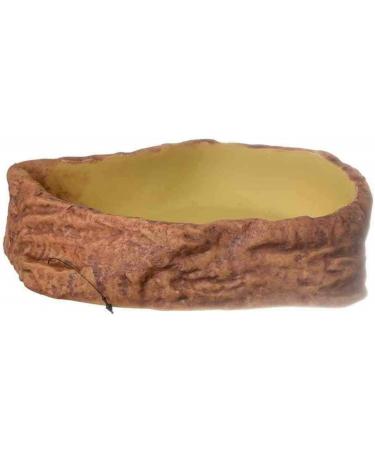 Buy Exo Terra Water Dish & Feeding Bowl - Rock Decor for Terrariums - Large Size Bundle (1 Pack) - International Shipping Available - Buy Online on GoSupps.com