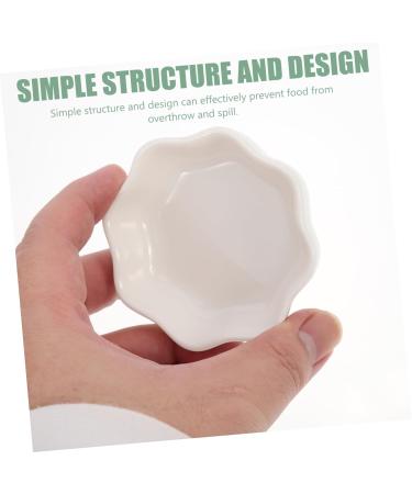BESPORTBLE 2pcs Hamster Ceramic Bowl Wear- Bowl Mini Feeding Bowl Ceramic Chinchilla Bowl Hedgehog Bowl Ceramic Hamster Feeder Ceramic Food Dish Guinea Bowl Mini Food White Ceramics Ornaments 7X7X2.4CM White - Buy Online on GoSupps.com