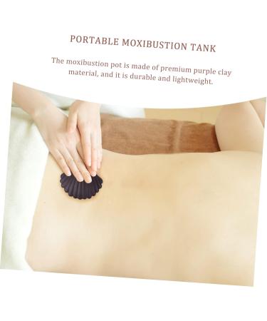 Gatuida 2 STK Moxibustion Pot Holder - Portable Moxibustion Massage Tools with Suction Cups for Health & Wellness - Buy Online on GoSupps.com