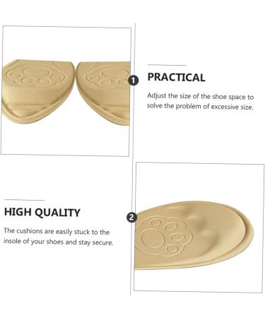 Gatuida 12 Pairs High Heel Insoles for Women - Forefoot Half Size Pad with Metatarsal Support Breathable Sticky Foam - Perfect for Black Heels - Buy Online on GoSupps.com