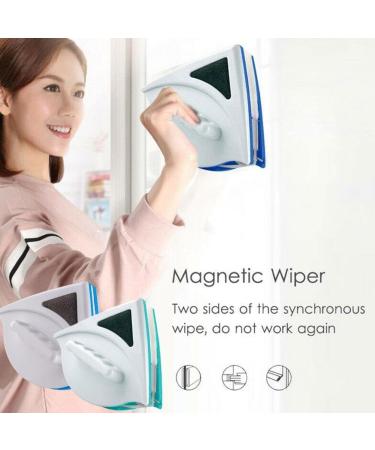 Double Sided Magnetic Window Cleaner For High-Rise Glass Windows Brush Wiper House Tools And Gadgets Cleaning Accessor J3H1 16*13.5*6cm/6.29*5.31*2.36 Inch 1 count (Pack of 1) - Buy Online on GoSupps.com