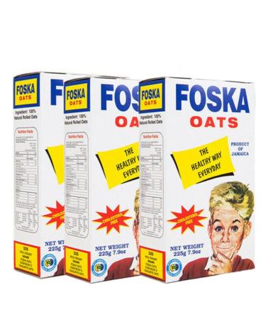 Foska Oats 3 Pack of 225g