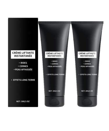 ACJZILQTJ Set of 2 firming face creams - Firming and lifting cream for sagging skin - Deep moisturizing cream for dry skin - Smoothes wrinkles and fine lines - Improves a