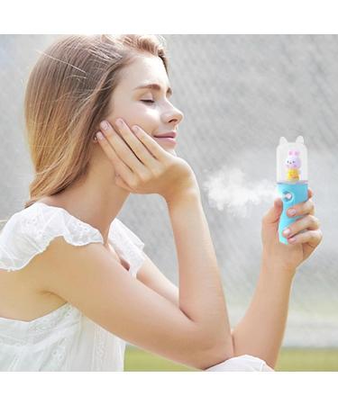 Face Mister - Handy Handheld Portable Facial Nanoes Mister Sprayer - Eyelash Aftercare Tool - Rechargeable Face Steamer for Lash Salon Make-Up & Skincare Treatments Proidl Blue - Buy Online on GoSupps.com