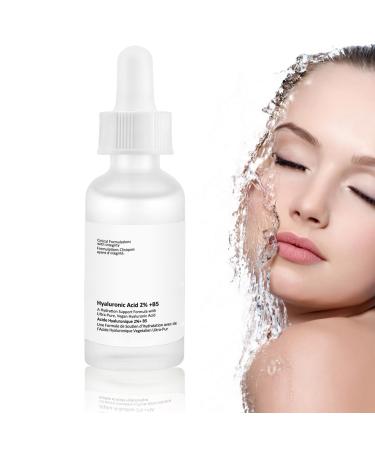 Hyaluronic Acid 2% + B5 Hyaluronic Acid Serum with Ultra-Pure Hydration Support Formula Vegan Hyaluronic Acid and Vitamin B5 with Eye Oil Roller