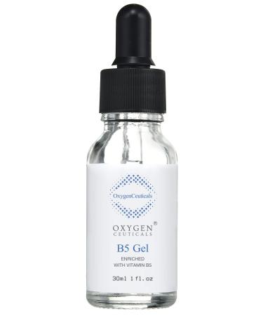 OxygenCeuticals B5 Gel | Treatment Serum with Hyaluronic Acid and Antioxidant B5  Intensive Hydrating Face Serum | 1.01 Fl Oz (Pack of 1)