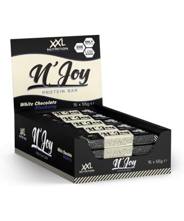  XXL Nutrition XXL Nutrition - N'Joy Protein Bar - Protein Bar 20g Protein - White Chocolate Cornflower - 15 Pieces - Buy Online on GoSupps.com