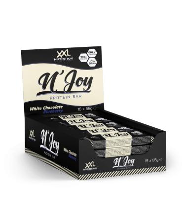 XXL Nutrition XXL Nutrition - N'Joy Protein Bar - Protein Bar 20g Protein - White Chocolate Cornflower - 15 Pieces