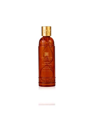 SPA CEYLON Sensual Sandalwood Bath & Massage Oil | Body Oil Massage | Professional Massage Oil | Oil for Massage Therapy | Natural Massage Oil