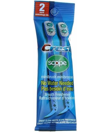 Unknown Scope Outlast Minibrush Long Lasting Mint - Set of 2 | 2 Count - 1-Pack for Fresh Breath - Buy Online on GoSupps.com