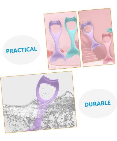 NOLITOY Mascara Brush Tuile Molds Silicone Makeup Tools Lash Tool Marscara Drawing Aid Tool Safety Mask Eyes 15X5.7CM Violet - Buy Online on GoSupps.com