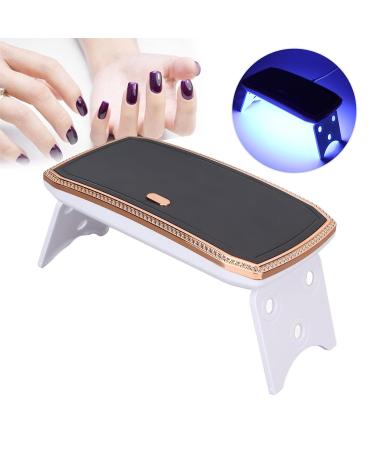 Buy Mini 36W LED Nail Lamp - Foldable & Rapid UV Dryer for Gel Nail Art | DIY Nail Solutions - Buy Online on GoSupps.com