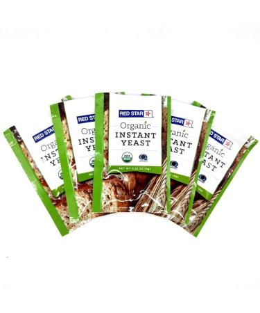 Lesaffre Red Star Organic Instant Yeast - 5 Packets - Buy Online on GoSupps.com