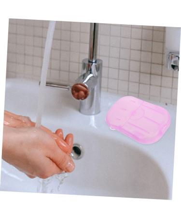 BESPORTBLE 20pieces Portable Travel Soap Sheets Convenient Hand Washing Soap Slices for Camping Outdoor and Business Trips Per Box Purple for The Go - Buy Online on GoSupps.com