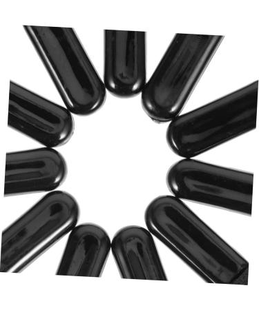 Baluue 500 Pcs Mini Eyeshadow Swab Eyelash Applicator Mini Lip Brush Eyeshadow Sponge Brush Plastic Black - Buy Online on GoSupps.com
